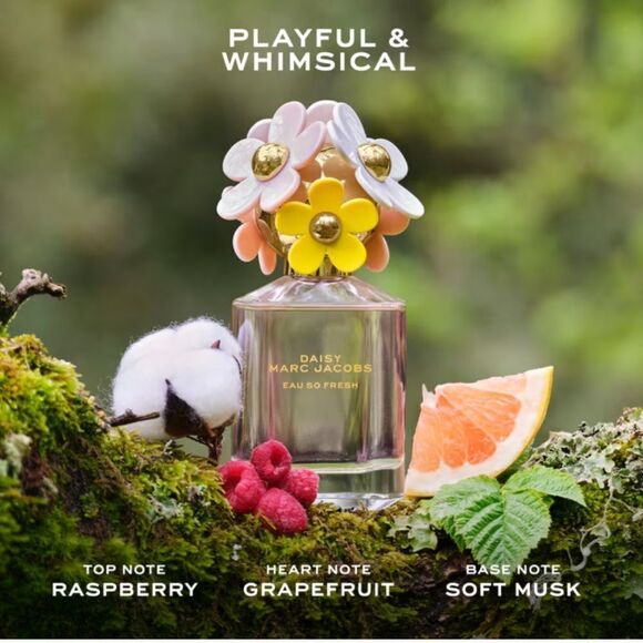 Marc Jacobs Daisy Eau So Fresh Eau de Toilette Travel Spray 10ml - New - Picture 5 of 17